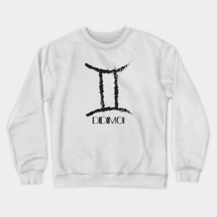 Gemini zodiac sign Crewneck Sweatshirt